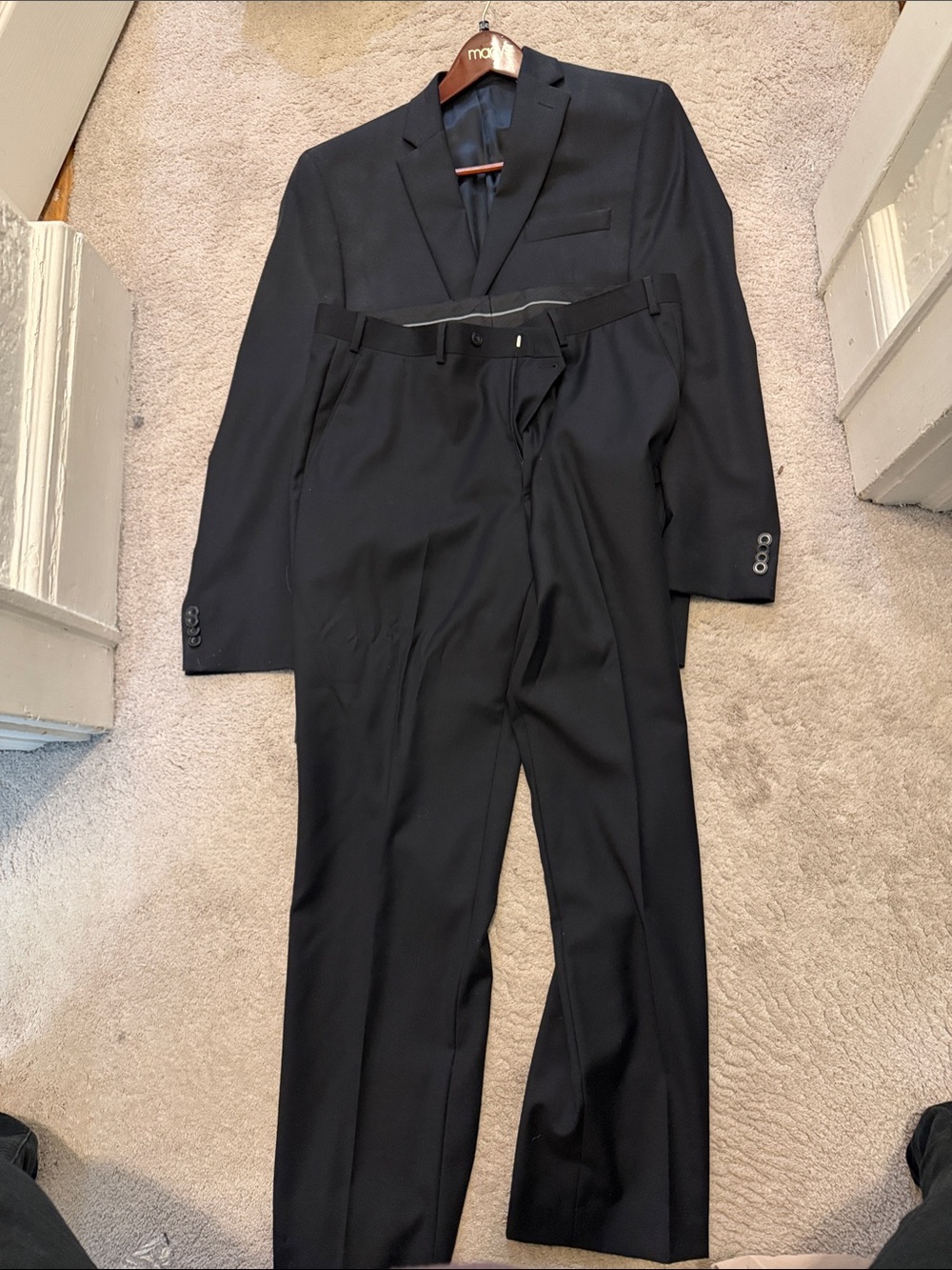 Michael Kors Black Men's Two-Piece Suit - Blazer & Trousers